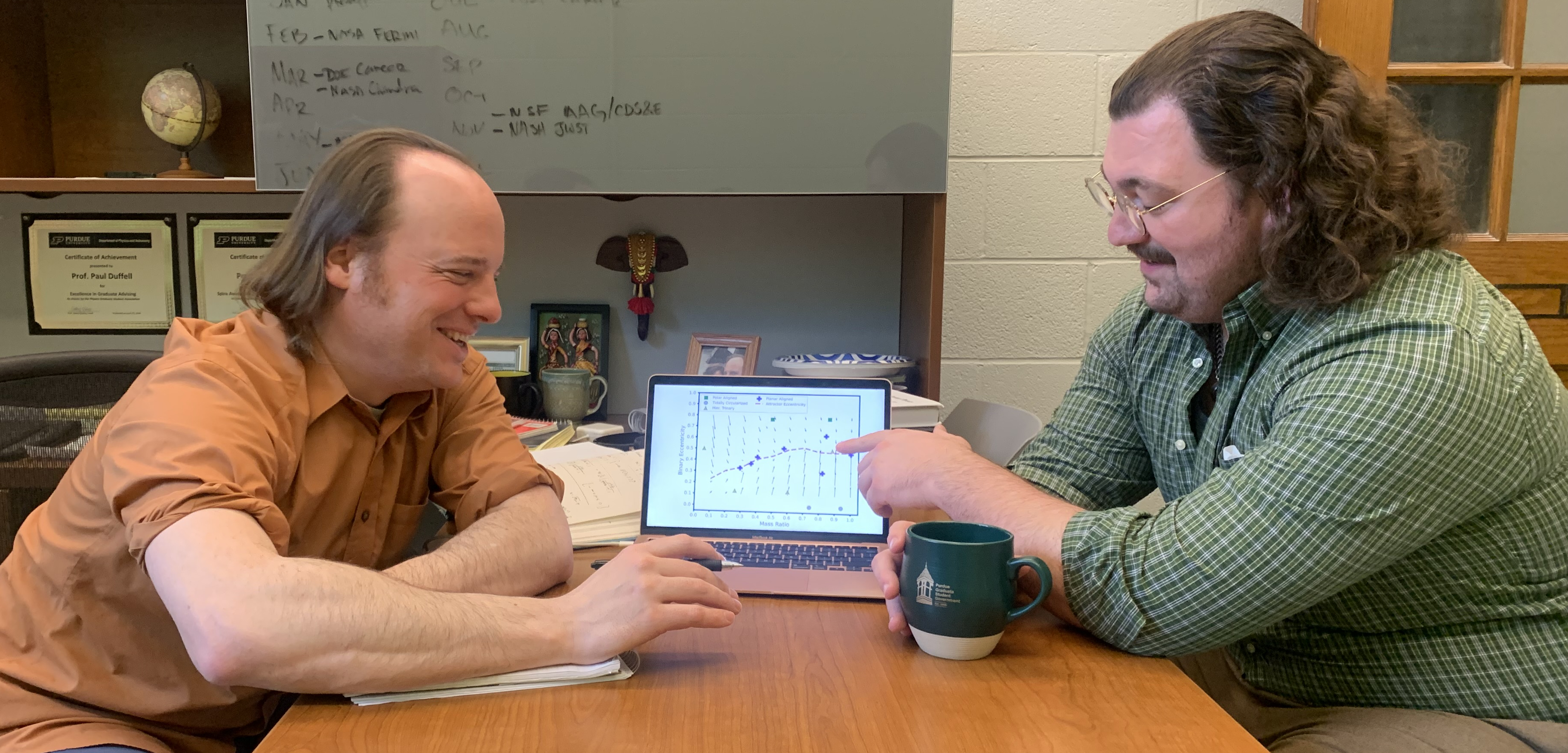 Paul Duffell and Allen Murray